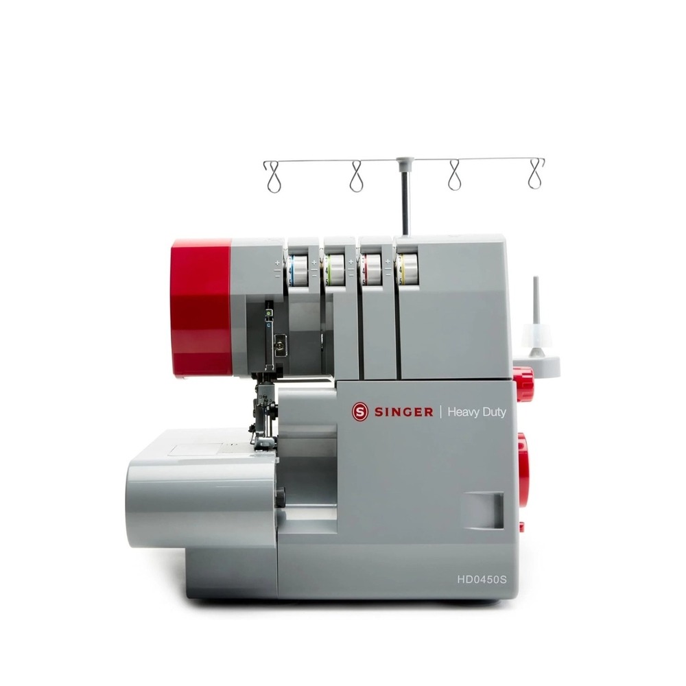 SINGER® HD0450S Heavy Duty Serger Overlock Machine, 2-3-4 Thread Capability